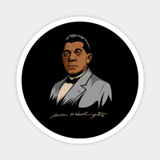 Booker T Washington Gift for Black History Month Magnet